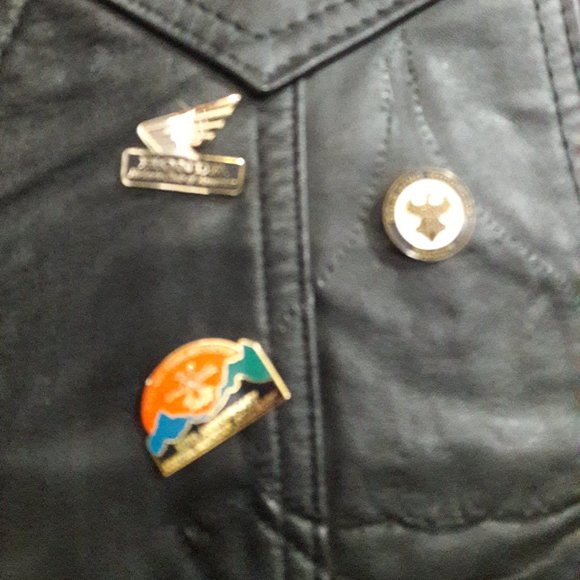 All American Rider Leather Motorcycle Vest XXL - Picture 7 of 8